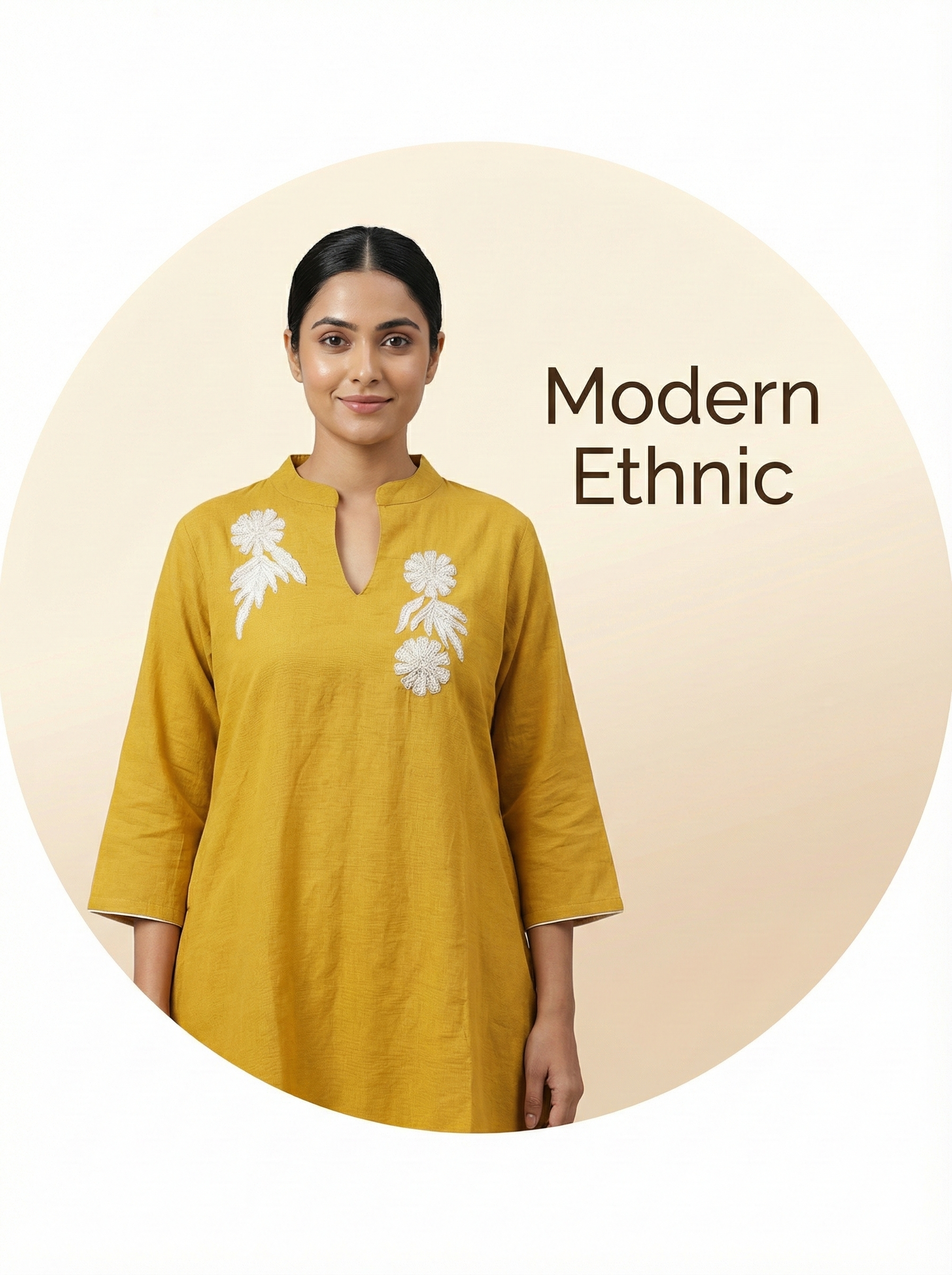 Ivory Off White Chanderi Silk Kurta Set with Zari and Coin Work