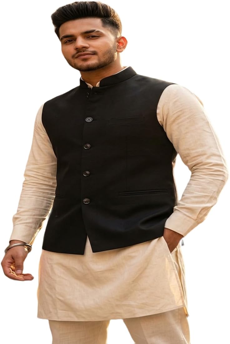 Kurta Jacket Sets For Men